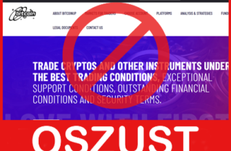 BitcoinUP twarz ekran