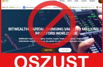 BitWealth Capital twarz ekran