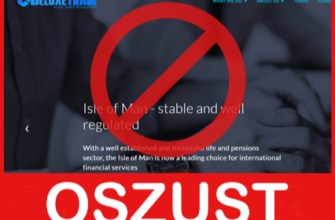 Deluxetrade twarz ekran