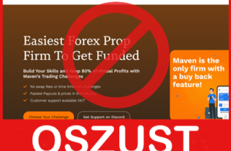 Maven Trading twarz ekran