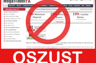 Megatrader Forex twarz ekran