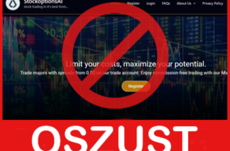 StockoptionsAI twarz ekran