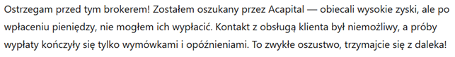 Acapital 3 ekran