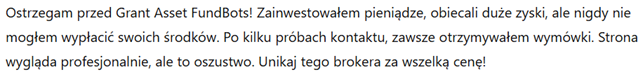 Grant Asset FundBots 3 ekran