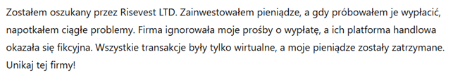 Risevest LTD 3 ekran