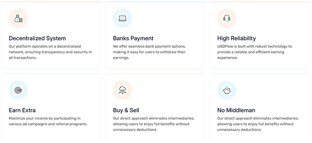 USDFlow 1 ekran
