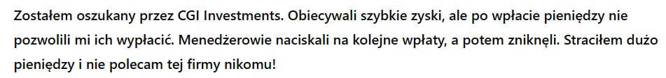 CGI Investments 3 ekran