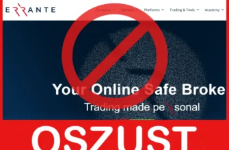 Errante Trading twarz ekran
