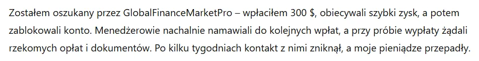 GlobalFinanceMarketPro 3 ekran