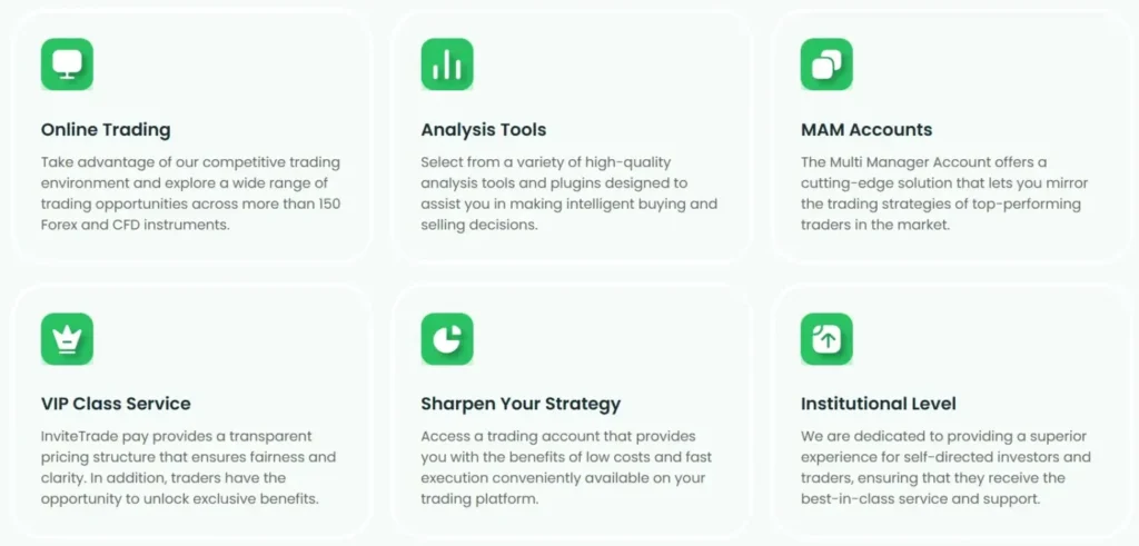InviteTrade 2 ekran
