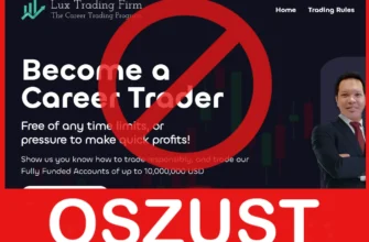 Lux Trading Firm twarz ekran