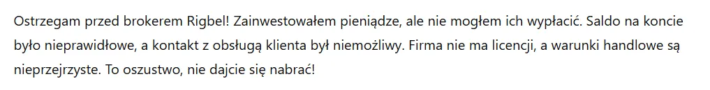 Rigbel 3 ekran