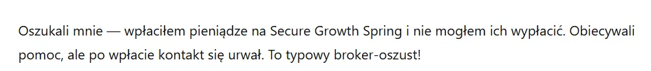 Secure Growth Spring 3 ekran