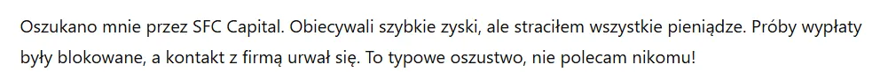 SFC Capital 3 ekran
