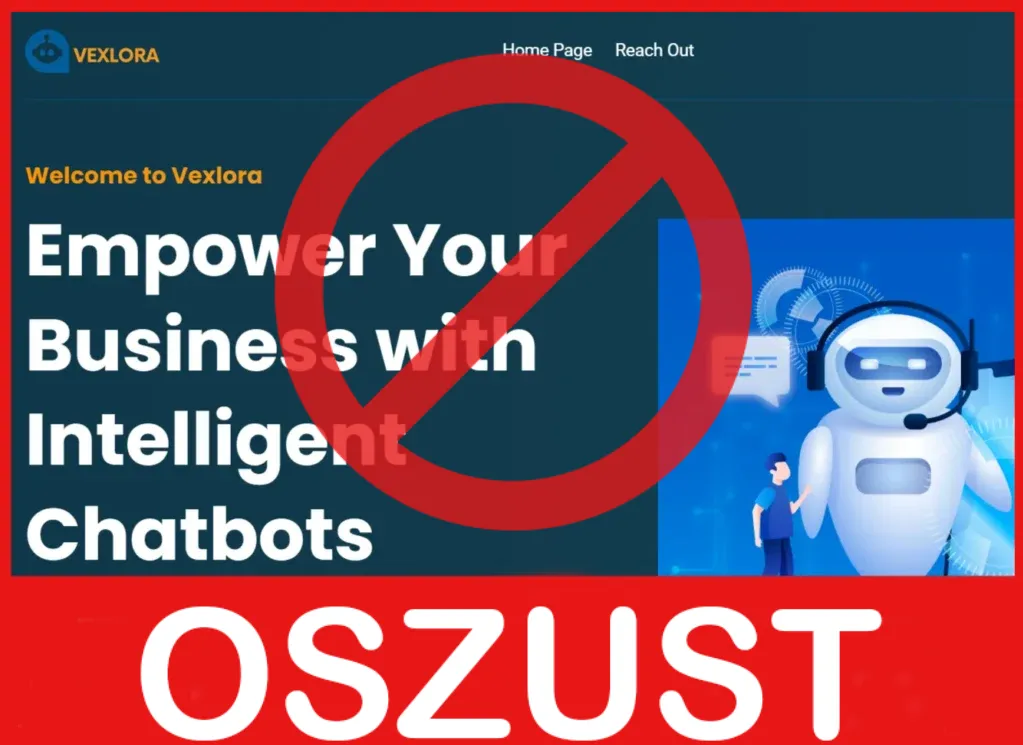 Vexlora twarz ekran