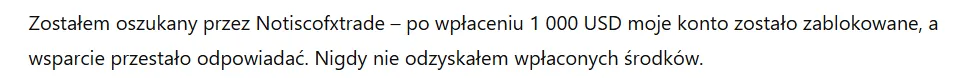 Notiscofxtrade 3 ekran