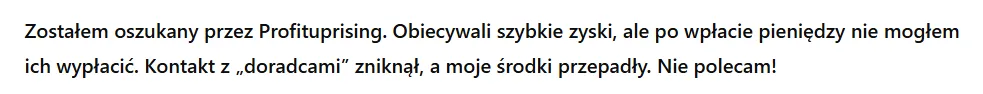 Profituprising 3 ekran
