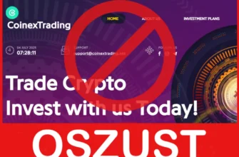CoinexTrading twarz ekran